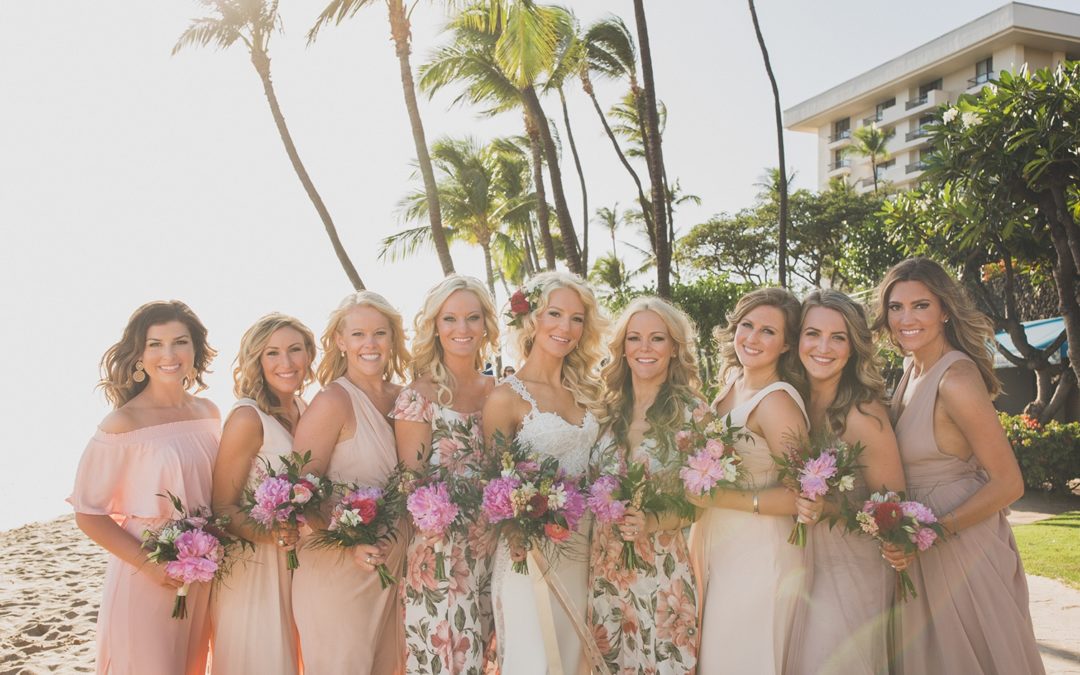 Spray Tanning Your Bridal Party